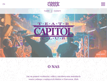 Tablet Screenshot of clubcapitol.pl
